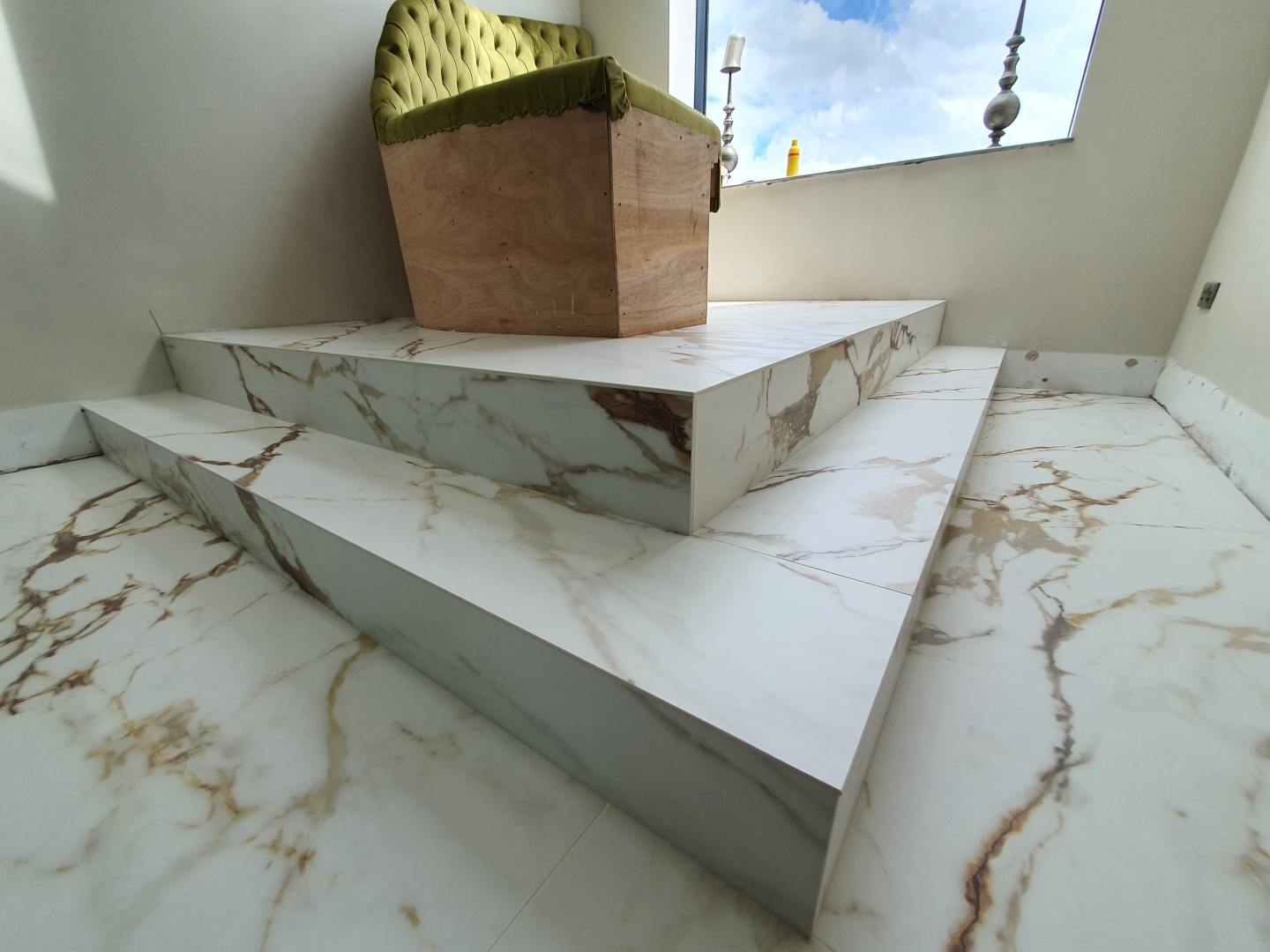 Dekton worktop marble lookalike colour